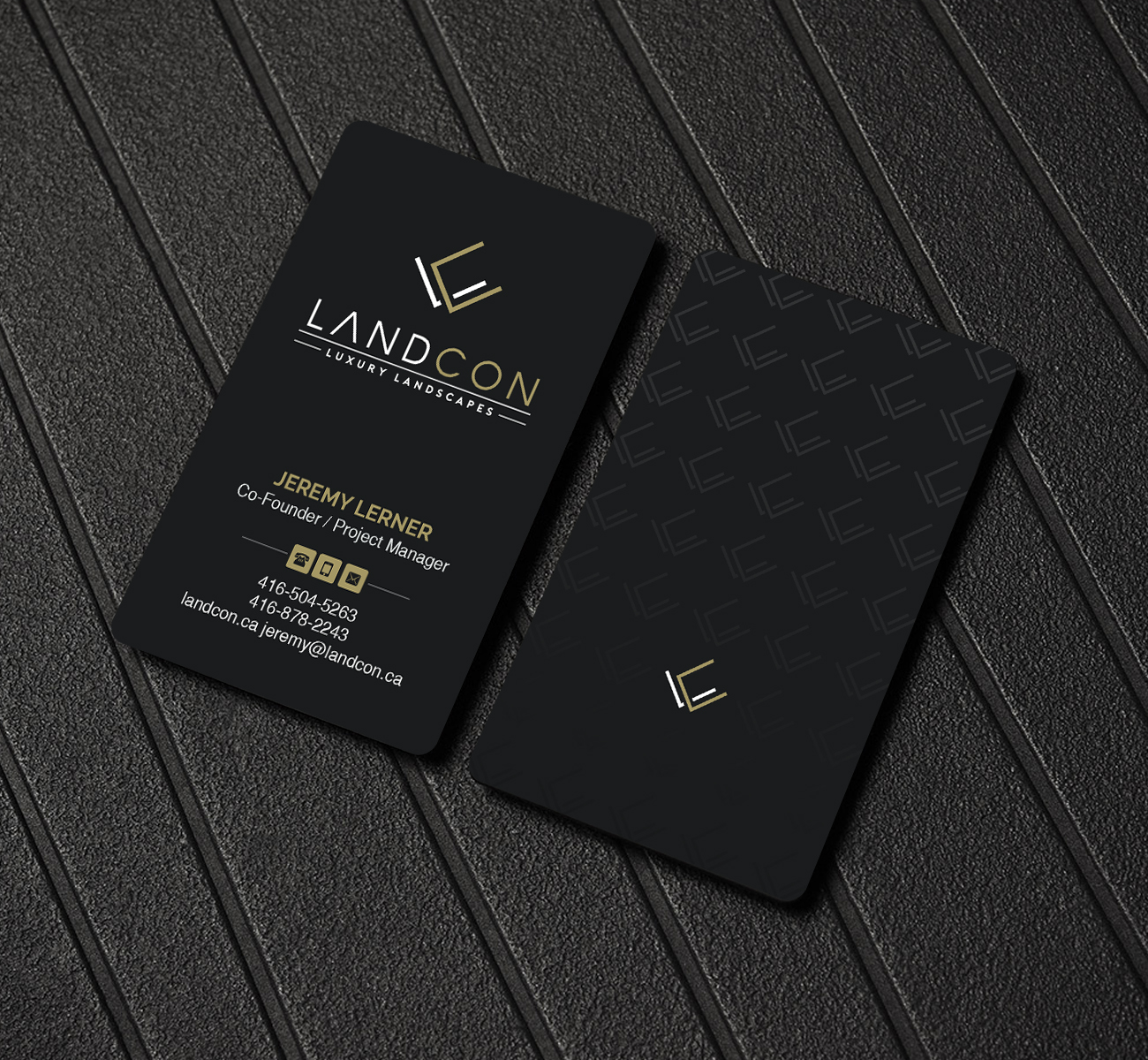 Business Card Design by Creations Box 2015 for Land-Con LTD | Design #23798214