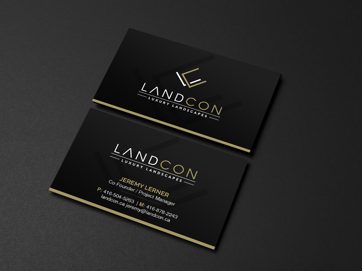 Business Card Design by Creations Box 2015 for Land-Con LTD | Design #23799429