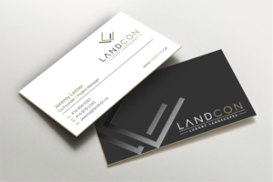 Diseño de Tarjeta de Presentación por LAXMI DESIGNHUB para Land-Con LTD | Diseño: #23797462