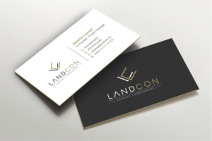 Diseño de Tarjeta de Presentación por LAXMI DESIGNHUB para Land-Con LTD | Diseño: #23797465