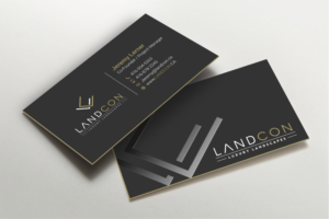 Visitenkarten-Design von LAXMI DESIGNHUB für Land-Con LTD | Design: #23797473