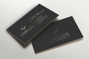 Diseño de Tarjeta de Presentación por LAXMI DESIGNHUB para Land-Con LTD | Diseño: #23797474
