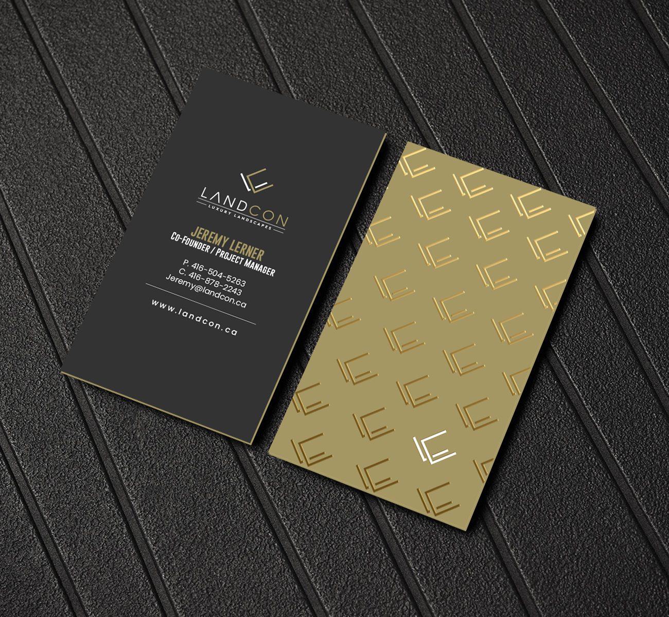 Business Card Design by chandrayaan.creative for Land-Con LTD | Design #23798693