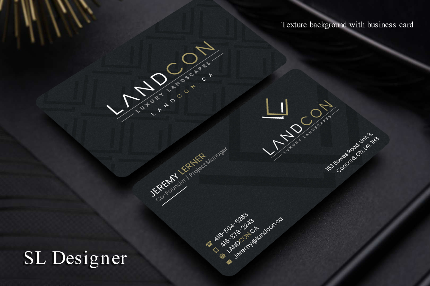 Business Card Design by SL Designer for Land-Con LTD | Design #23801693