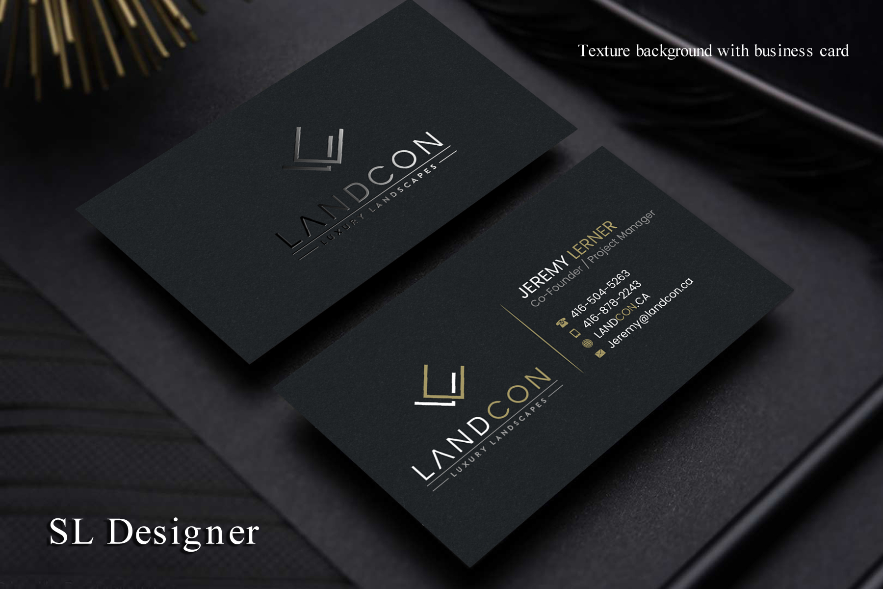Business Card Design by SL Designer for Land-Con LTD | Design #23801696