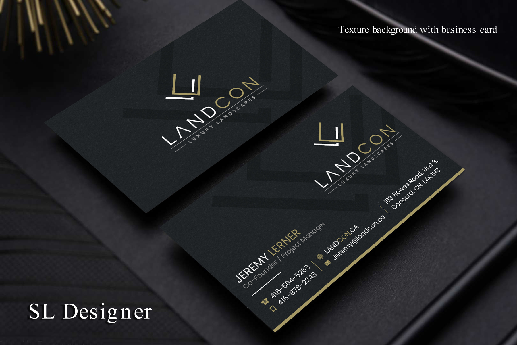 Visitenkarten-Design von SL Designer für Land-Con LTD | Design #23801697