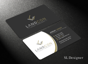 Diseño de Tarjeta de Presentación por SL Designer para Land-Con LTD | Diseño: #23801700