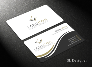 Diseño de Tarjeta de Presentación por SL Designer para Land-Con LTD | Diseño: #23801702