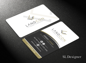 Diseño de Tarjeta de Presentación por SL Designer para Land-Con LTD | Diseño: #23801707