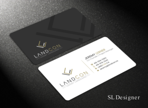 Diseño de Tarjeta de Presentación por SL Designer para Land-Con LTD | Diseño: #23801712