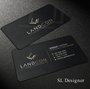 Diseño de Tarjeta de Presentación por SL Designer para Land-Con LTD | Diseño: #23801715
