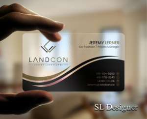 Diseño de Tarjeta de Presentación por SL Designer para Land-Con LTD | Diseño: #23801718