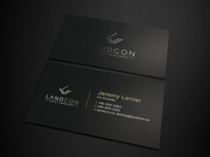 Business Card Design by Tripti Ranjan Gain for Land-Con LTD | Design: #23800076