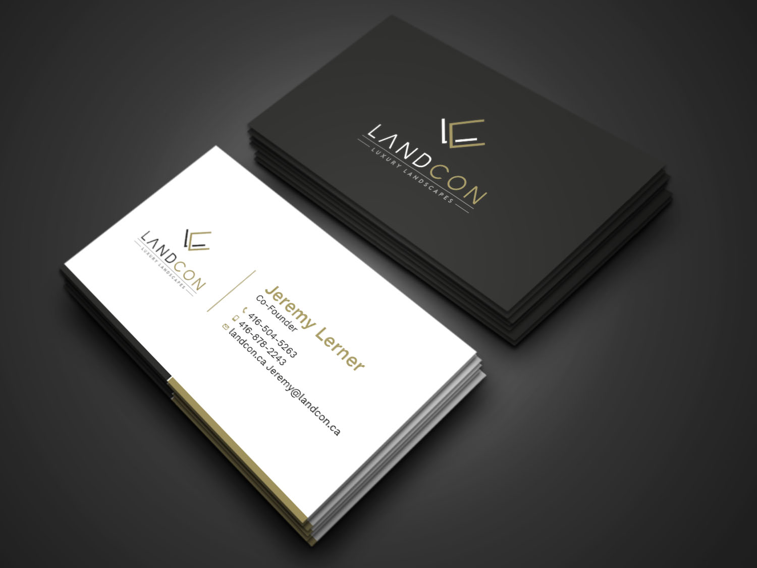 Business Card Design by Tripti Ranjan Gain for Land-Con LTD | Design #23800083