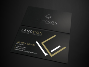 Business Card Design by Tripti Ranjan Gain for Land-Con LTD | Design: #23800087