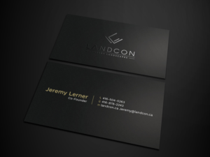 Business Card Design by Tripti Ranjan Gain for Land-Con LTD | Design: #23800088