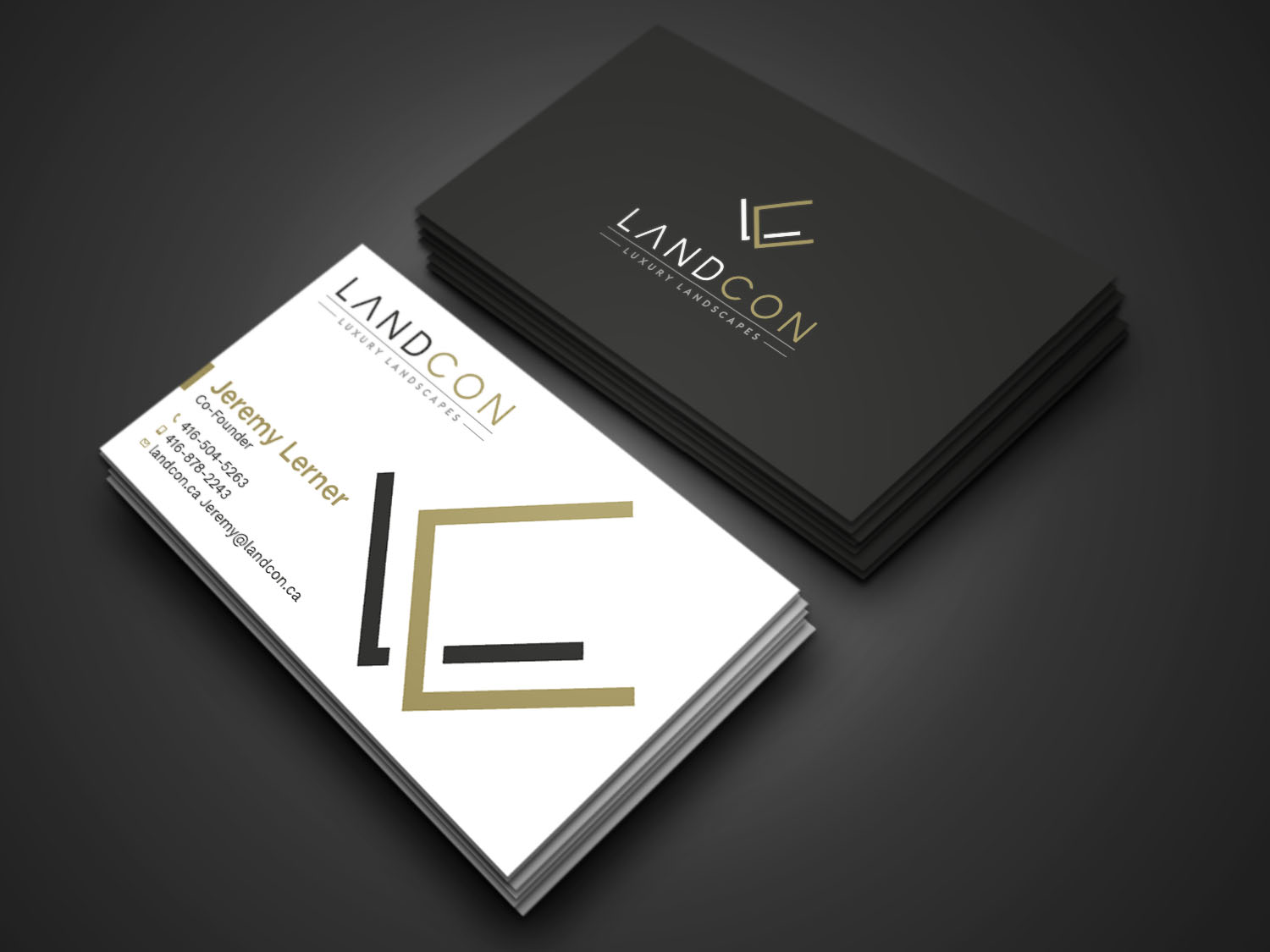 Business Card Design by Tripti Ranjan Gain for Land-Con LTD | Design #23800093