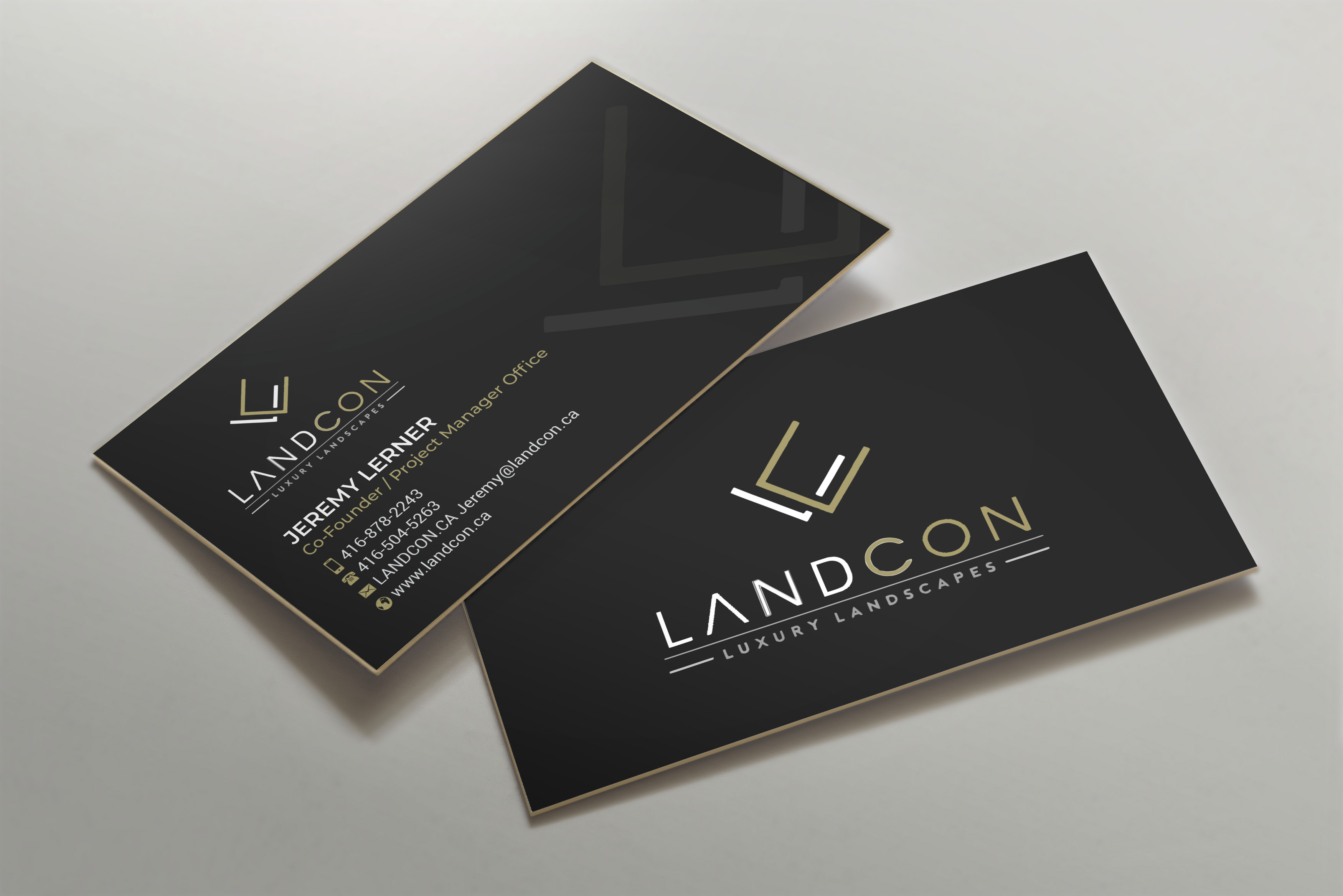 Business Card Design by R.design for Land-Con LTD | Design #23793913