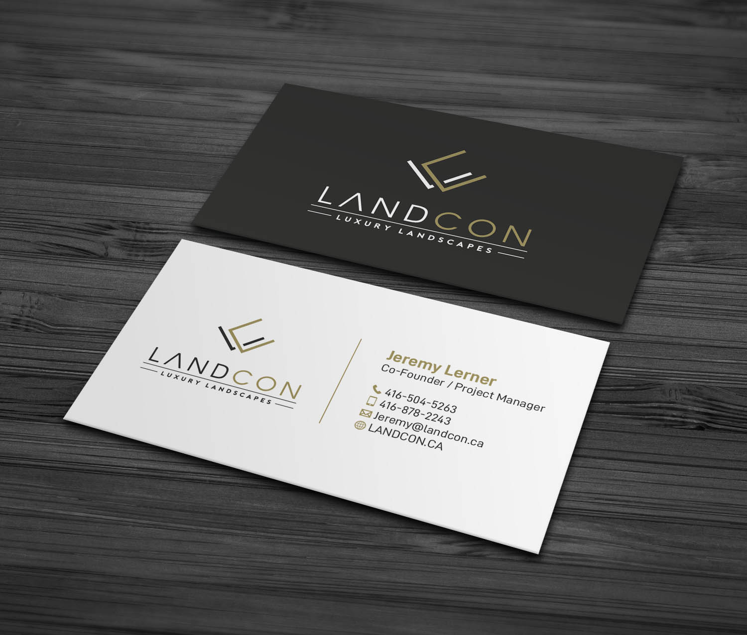 Business Card Design by MDesign for Land-Con LTD | Design #23816784
