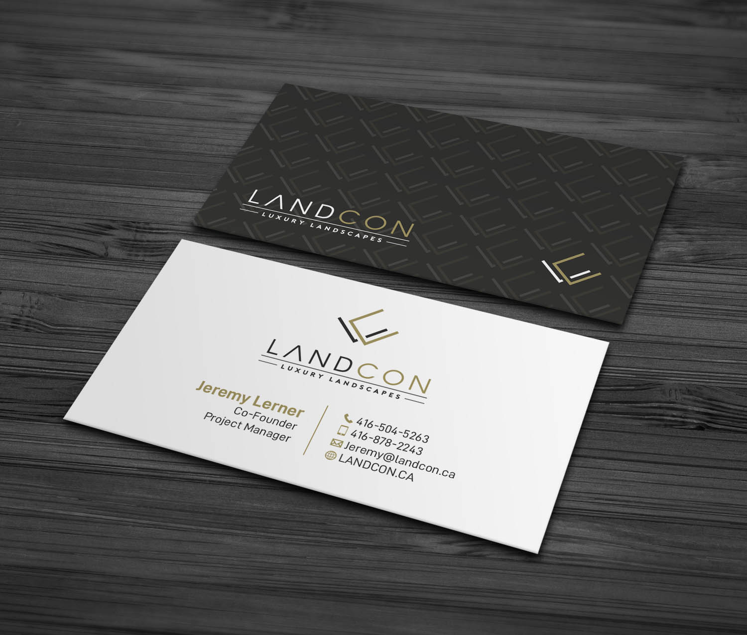 Business Card Design by MDesign for Land-Con LTD | Design #23816786