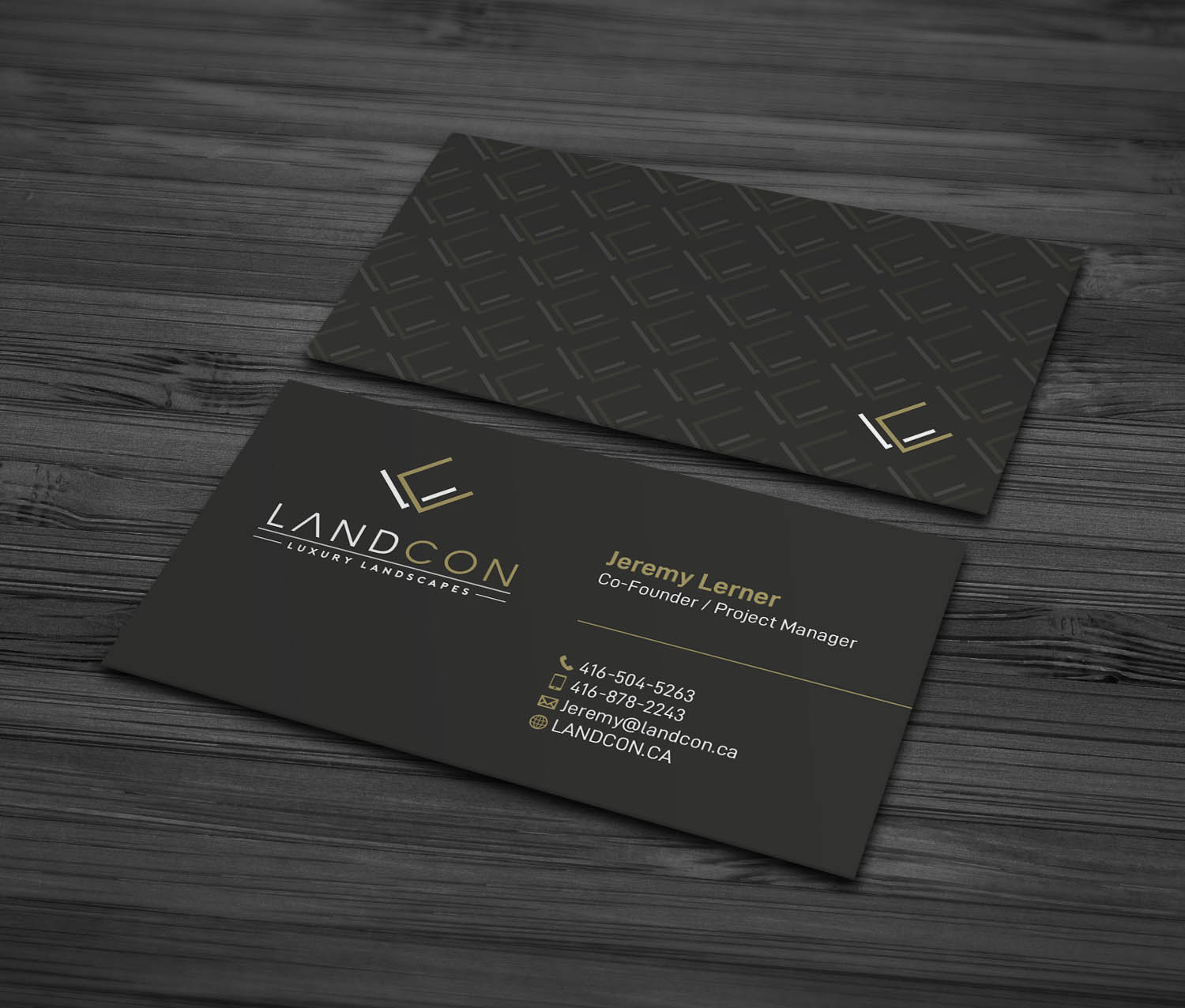 Business Card Design by MDesign for Land-Con LTD | Design #23816787