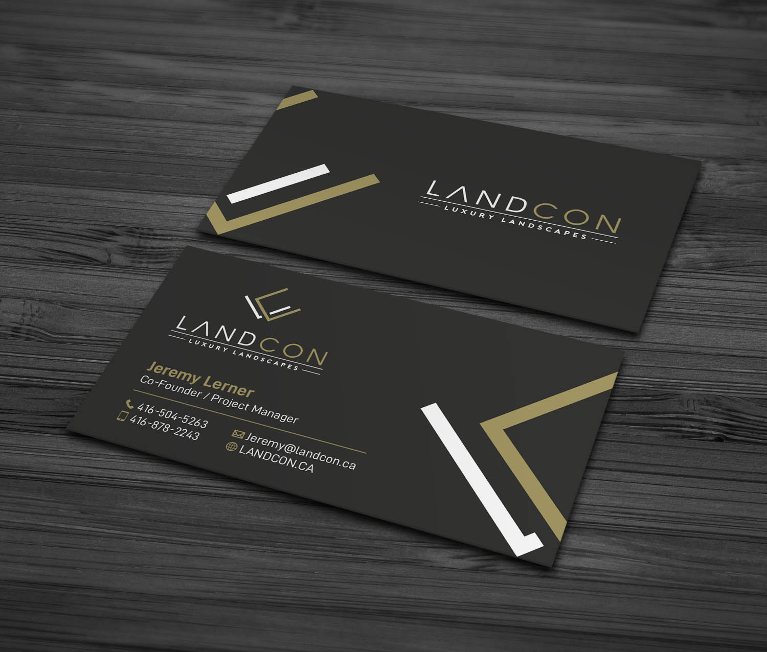 Business Card Design by MDesign for Land-Con LTD | Design #23816788