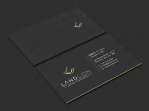 Design de Carte de Visite par Bold Pixels pour Land-Con LTD | Design : #23814388