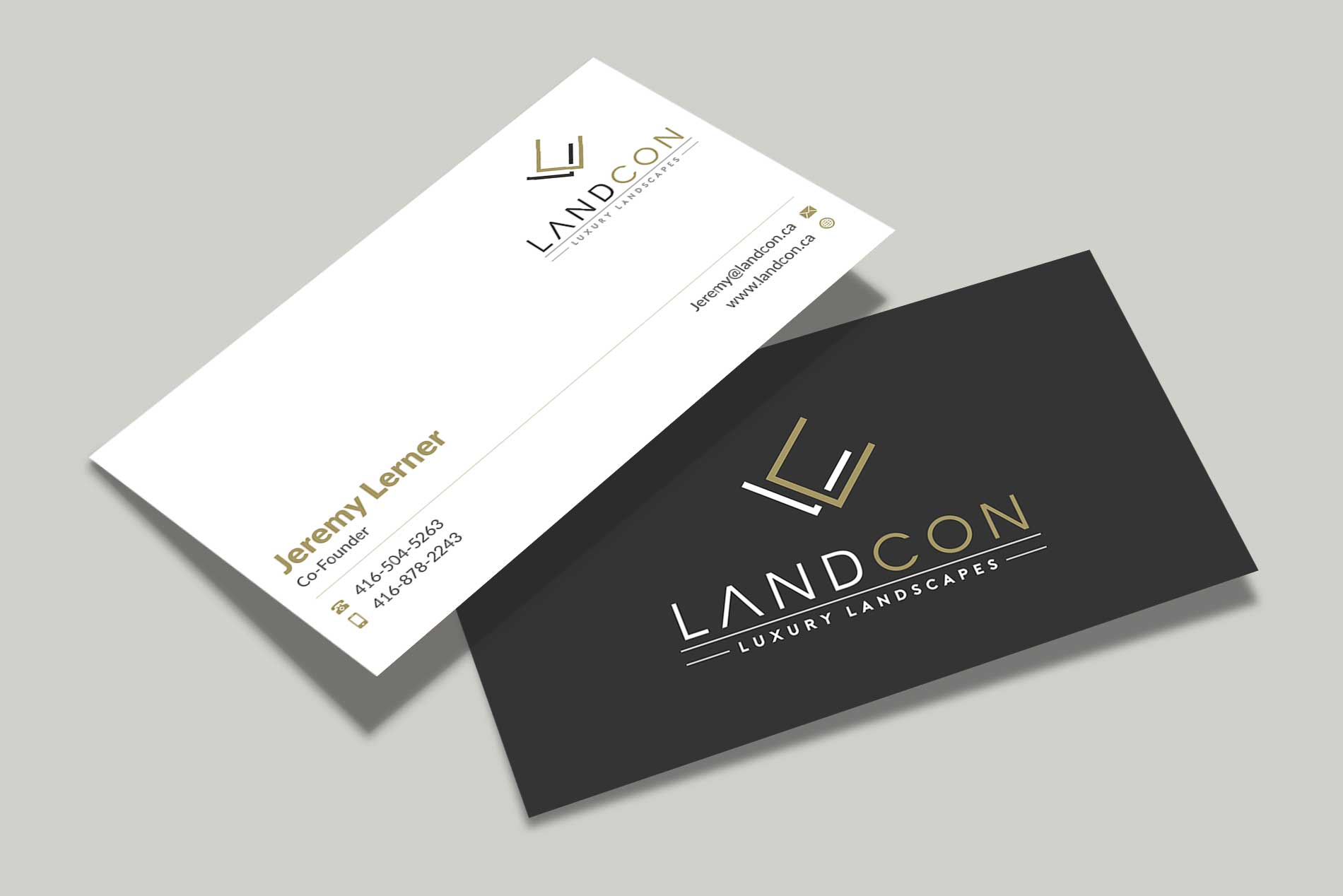Business Card Design by Musa. A for Land-Con LTD | Design #23815116