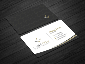 Design de Carte de Visite par Musa. A pour Land-Con LTD | Design : #23815117