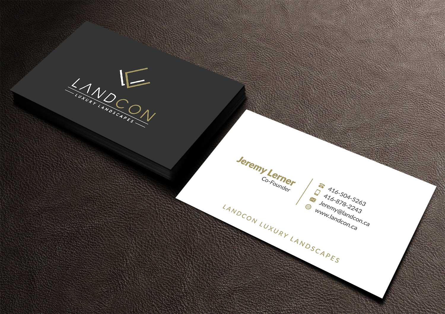 Business Card Design by Musa. A for Land-Con LTD | Design #23815118