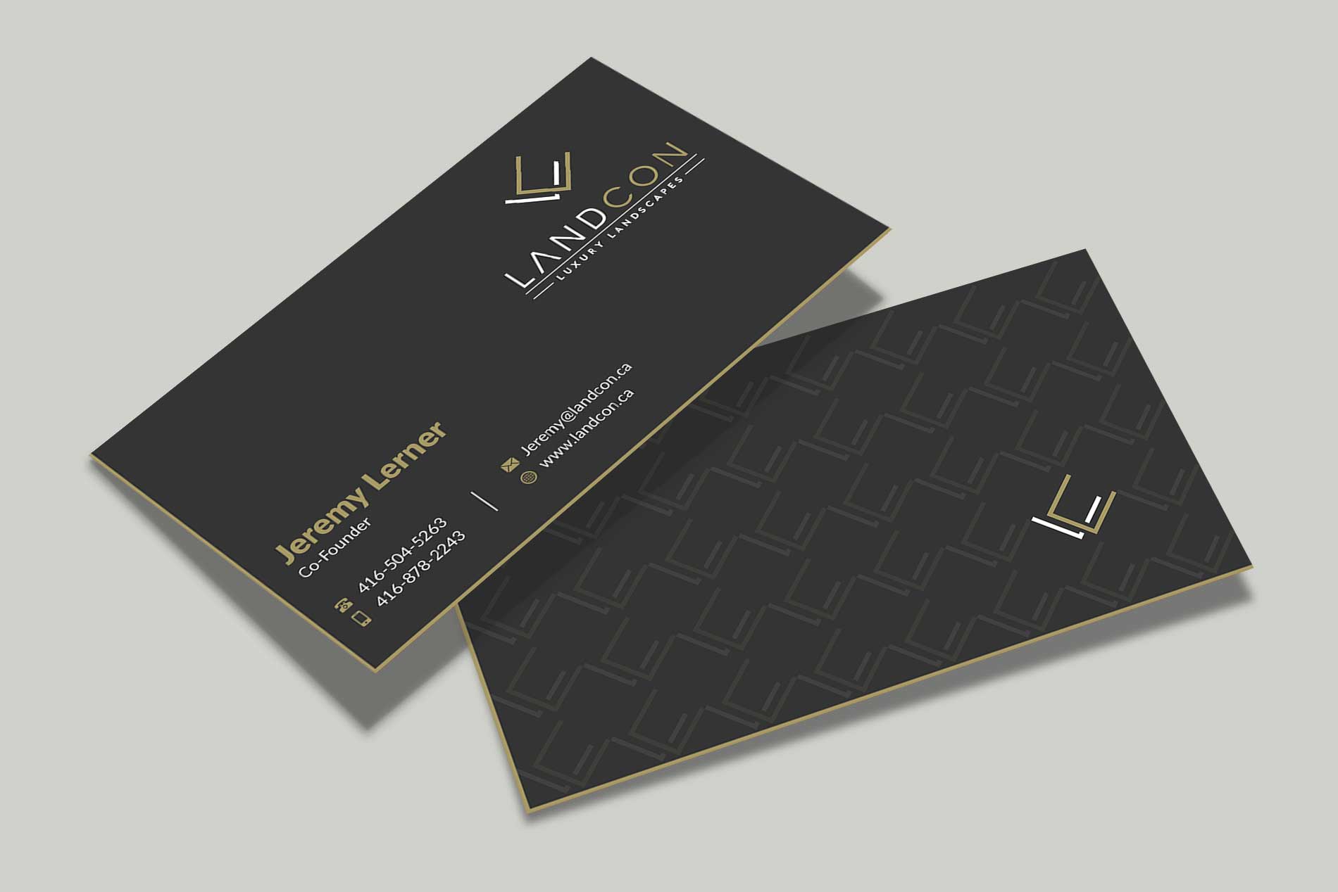 Business Card Design by Musa. A for Land-Con LTD | Design #23815119