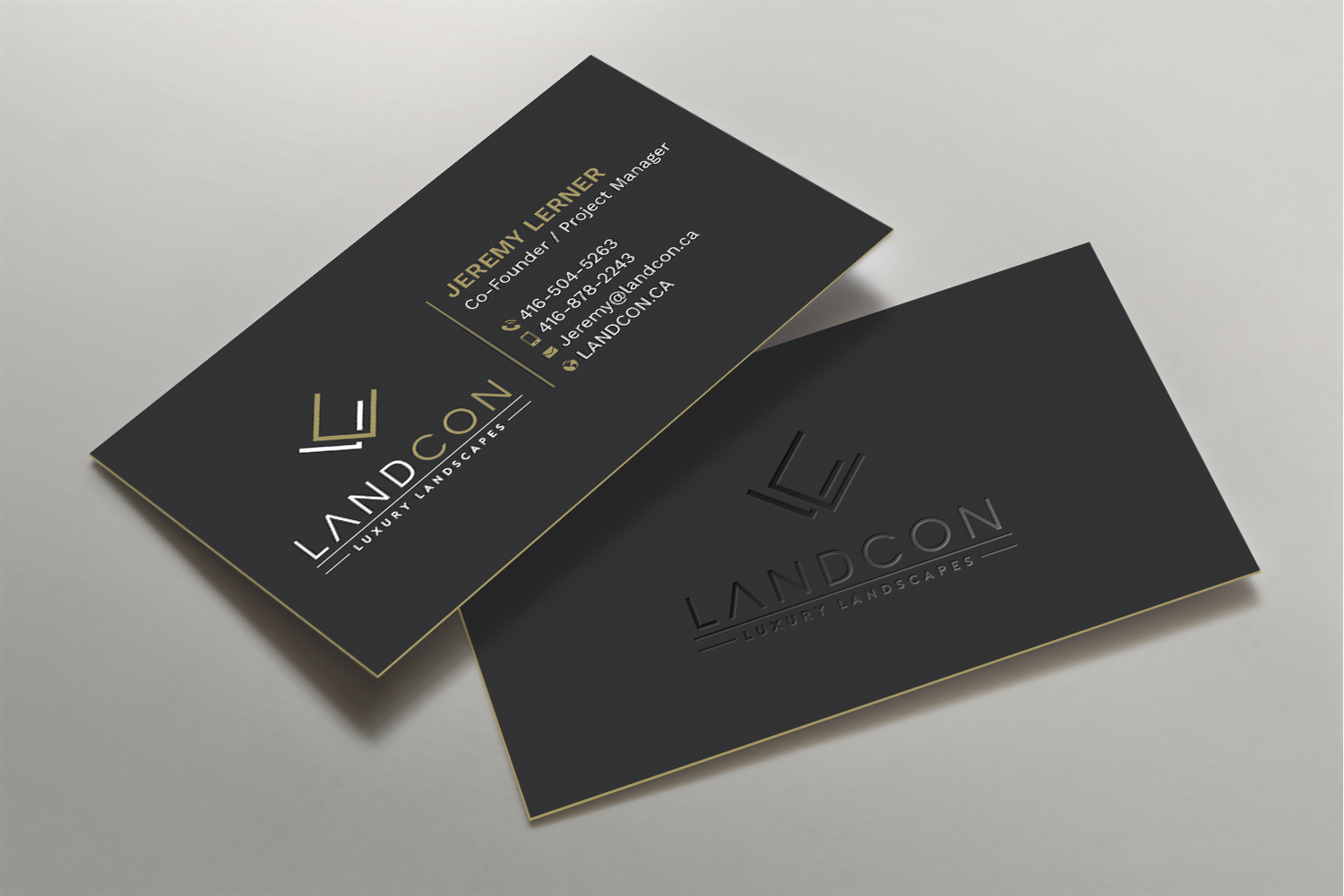 Design de Carte de Visite par DesignShout pour Land-Con LTD | Design #23808053
