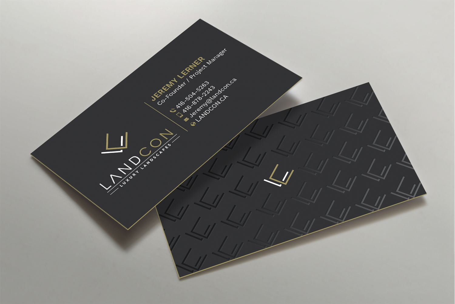 Business Card Design by DesignShout for Land-Con LTD | Design #23808103