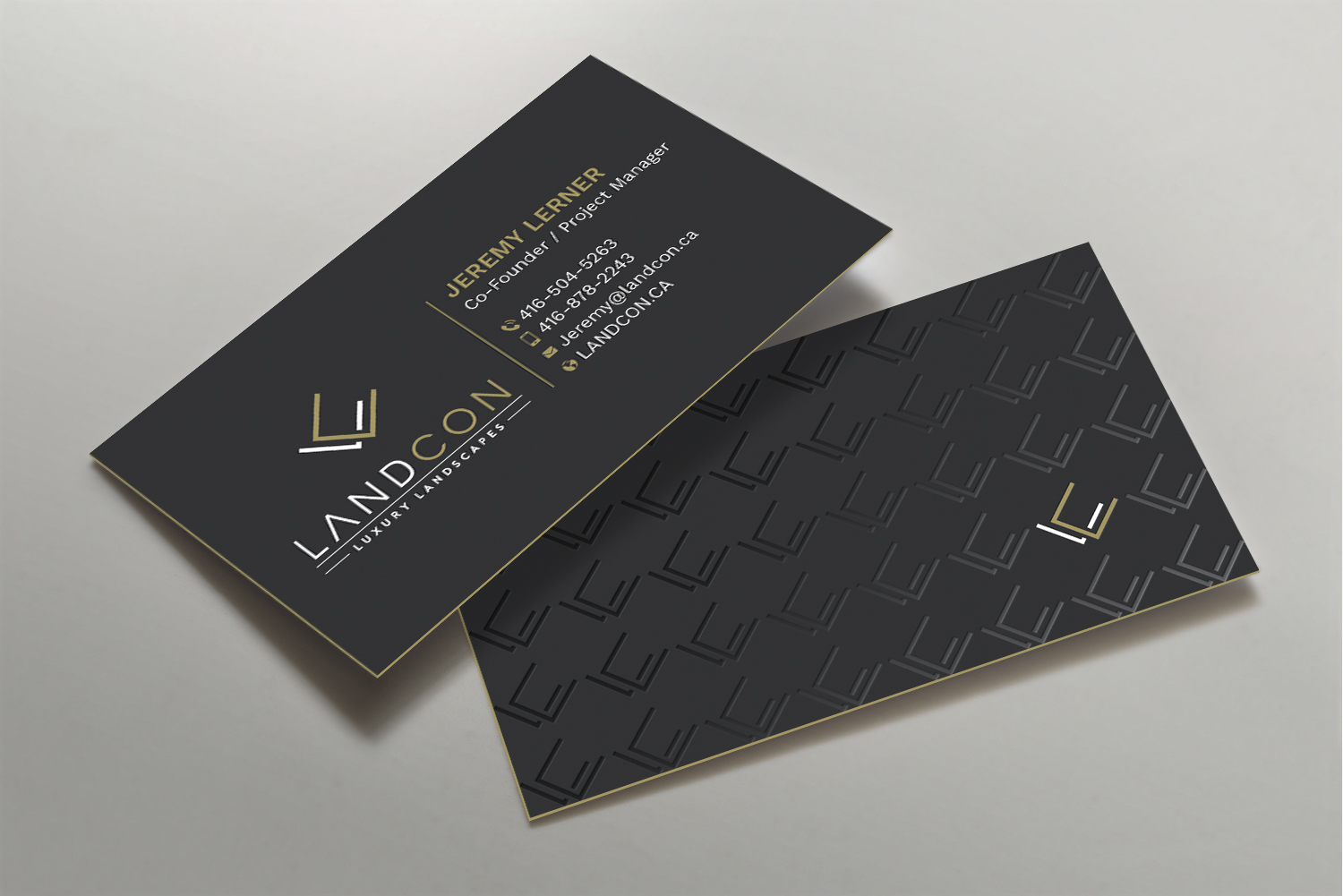 Business Card Design by DesignShout for Land-Con LTD | Design #23808104