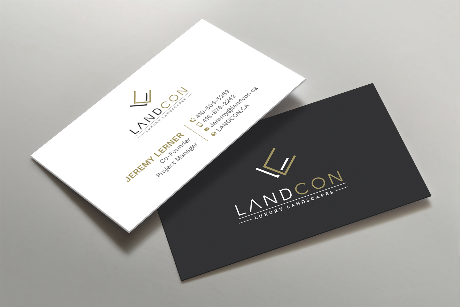 Business Card Design by DesignShout for Land-Con LTD | Design #23808160