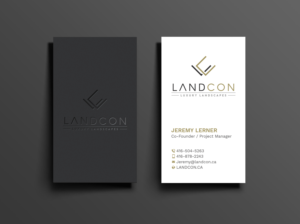 Business Card Design by DesignShout for Land-Con LTD | Design: #23808500