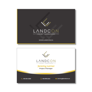 Design de Carte de Visite par GraphicSujit pour Land-Con LTD | Design : #23800935