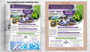 Your CBD Haven Print Ad - Magazine/Coupon Booklet | Werbe-Design von TSU Creations