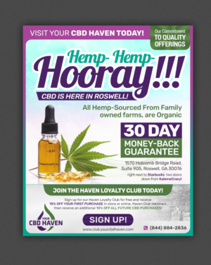 Your CBD Haven Print Ad - Magazine/Coupon Booklet | Werbe-Design von SAI DESIGNS