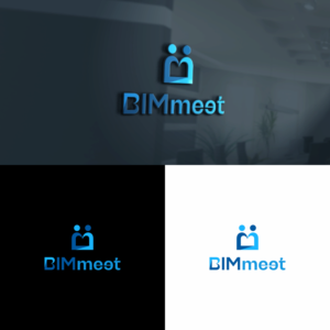 BIMmeet | Logo Design by ZiangArt_Studio