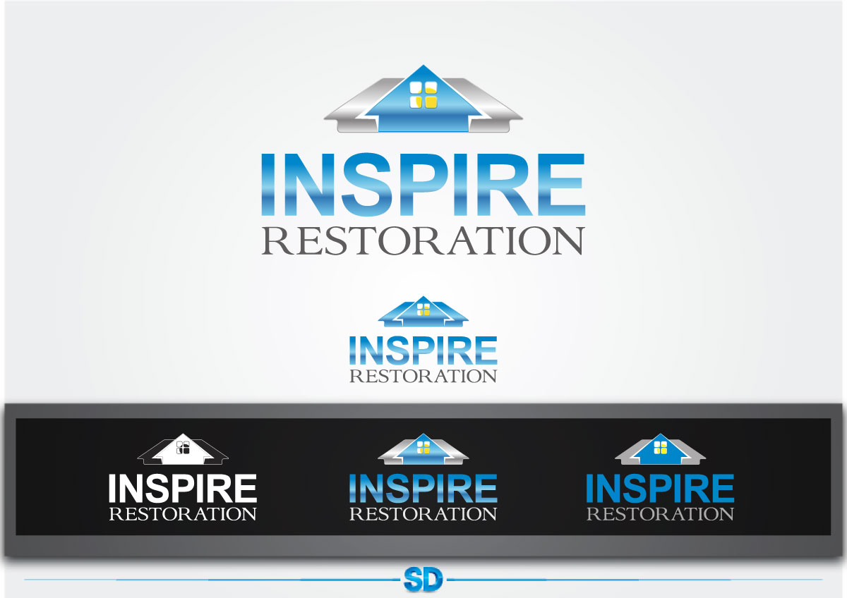 Logo Design by sdtm for Inspire Restoration | Design #3020055