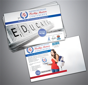 Educational Software Company Seeking Event Postcard Design | Postcard Design by creationz2011