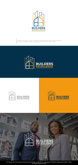 Builders Excellence - Professional Building Made Easy. | Logo Design by Kim Ji
