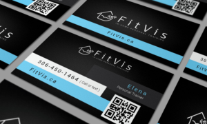  FitVis In-home Personal Training  | Business Card Design by coo.lt