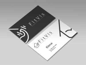  FitVis In-home Personal Training  | Visitenkarten-Design von MDesign
