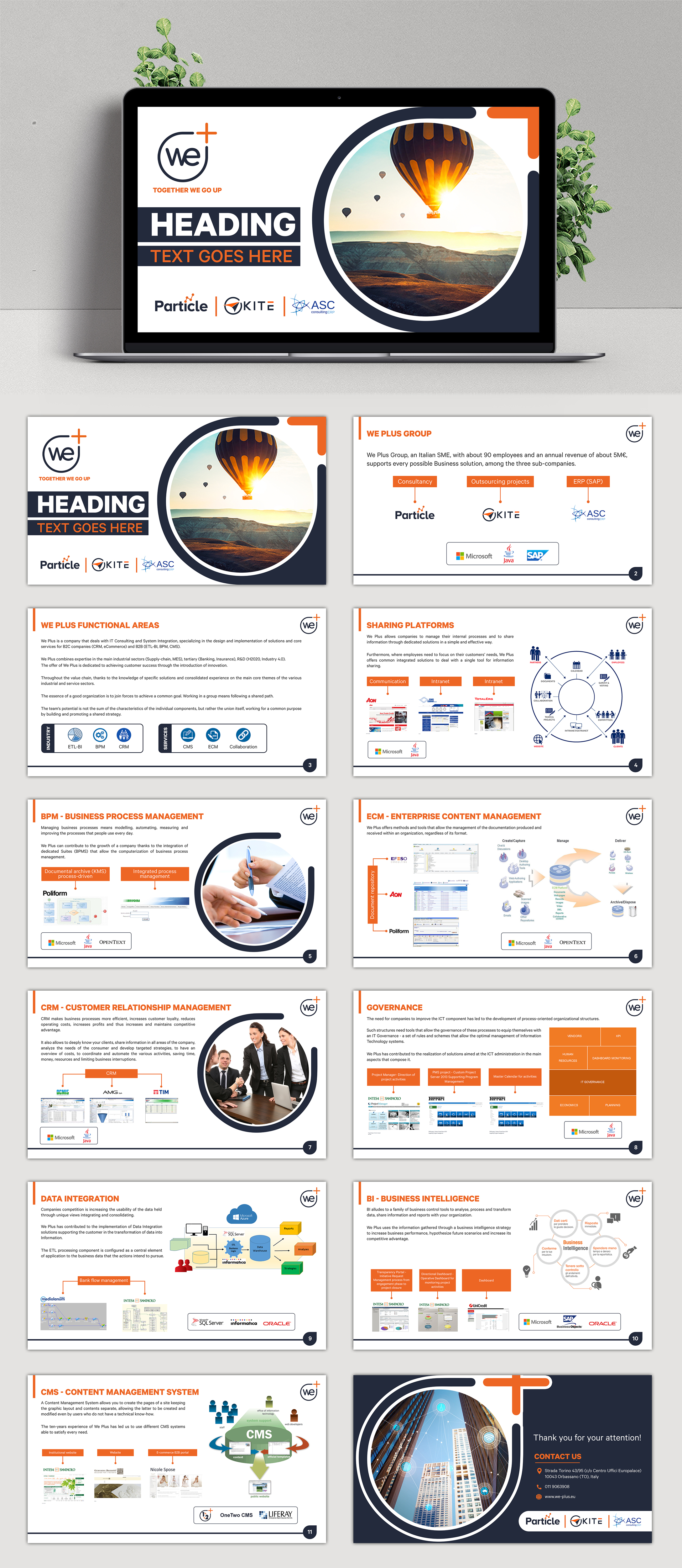 Diseño de PowerPoint por SAI DESIGNS para We Plus S.p.a | Diseño #23840186