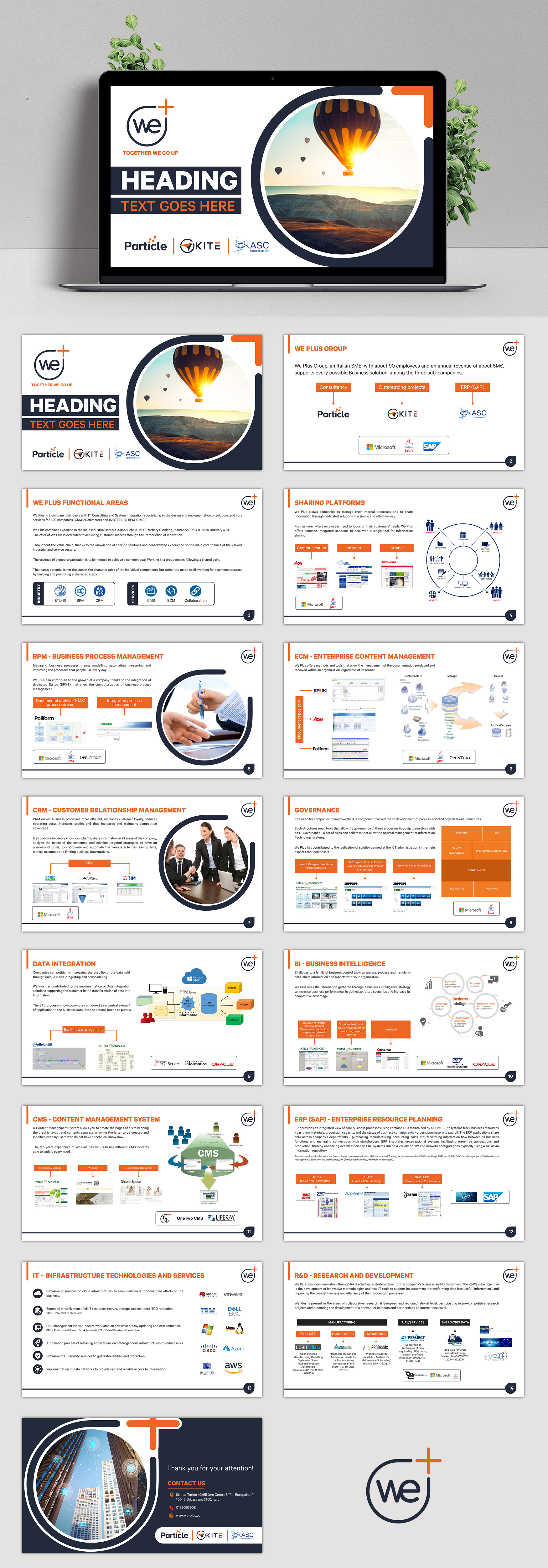 Diseño de PowerPoint por SAI DESIGNS para We Plus S.p.a | Diseño #23844832