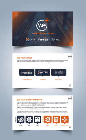 Design de PowerPoint par Graphic Guy pour We Plus S.p.a | Design : #23793462