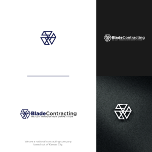 Blade Contracting | Diseño de Logo por JohnM.