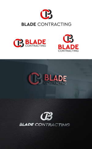 Blade Contracting | Logo Design by Cactus Designs